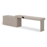 Zestaw mebli SET-WOS4P Woow Clay Gray Lenart