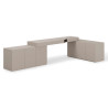 Zestaw mebli SET-WOS7L Woow Clay Gray Lenart