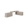 Zestaw mebli SET-WOS7P Woow Clay Gray Lenart