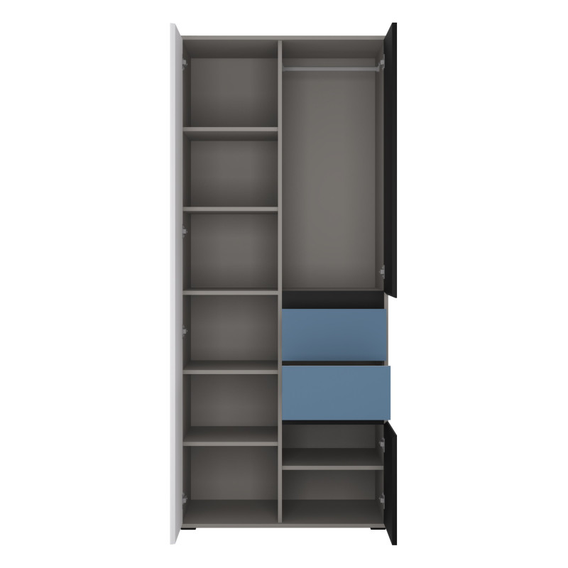 Szafa 3D-2S Laser Typ LASS01 Meble Wójcik Kolekcja Laser