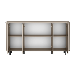 Komoda NOVADO-2 JARSTOL w kolorze Clay Gray - otwarta Komoda NOVADO-2 JARSTOL w kolorze Clay Gray - otwarta