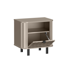 Szafka nocna NOVADO NO-7 Clay Clay Gray otwarta