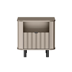 Szafka nocna NOVADO NO-7 Clay Clay Gray - widok front