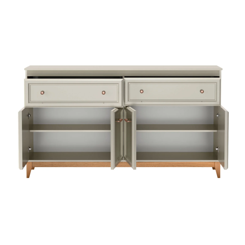 Komoda WINDSOR W-1 Jarstol kaszmir Widok front - wnętrze