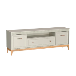 Szafka RTV WINDSOR W-9 179 cm z kaszmirowymi frontami