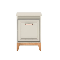 Szafka nocna WINDSOR W-11 45 cm w kolorze kaszmir - front