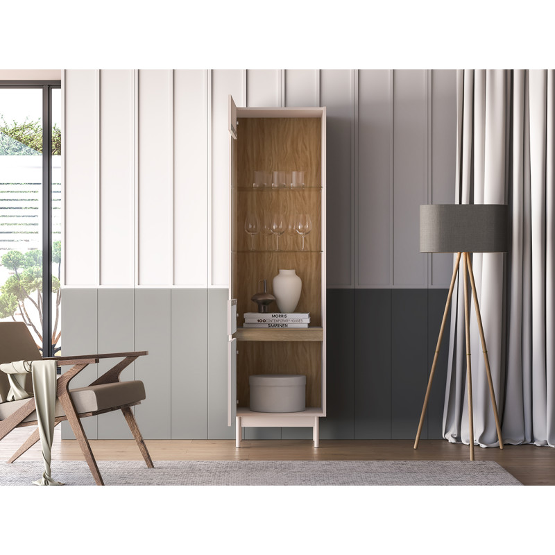 Witryna w aranżacji salonu lub jadalni
Dunea 02 ML Meble - wnętrze