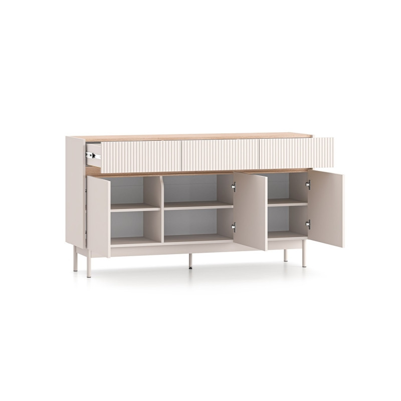 Otwarta komoda DUNEA 05 ML Meble szeroka 154 cm