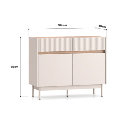 Komoda Dunea 06 ML Meble - Wymiary