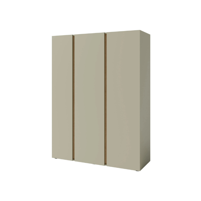 Trzydrzwiowa szafa Luca LC01 eukaliptus/dąb baltic dune