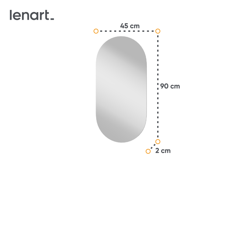 Lustro Harmony HR-04 Lenart Meble