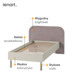 Łóżko Harmony HR-08 Lenart Meble