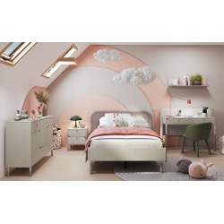 Zestaw mebli do pokoju młodzieżowego HARMONY Kaszmir/Truflowy