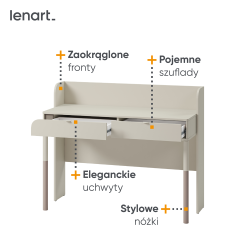 Biurko Harmony HR-03 Lenart Meble