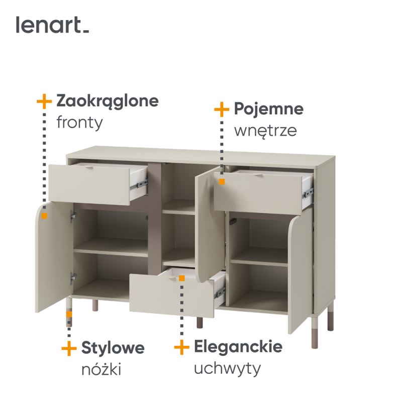 Komoda Harmony HR-06 Lenart Meble