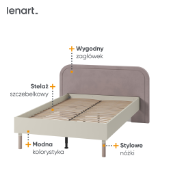 Łóżko Harmony HR-09 Lenart Meble