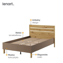Łóżko Lenny LY-08 Lenart Meble