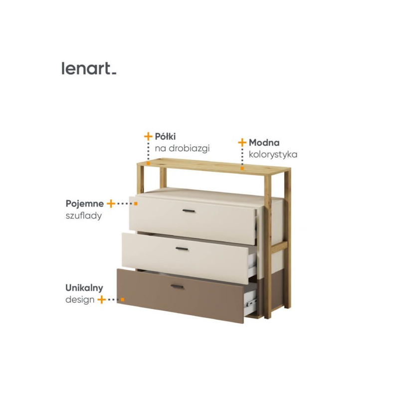 Komoda Lenny LY-06 Lenart Meble