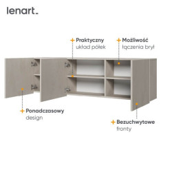 Szafka wisząca Teen Flex TF-09 Lenart Szafka wisząca Teen Flex TF-09 Lenart