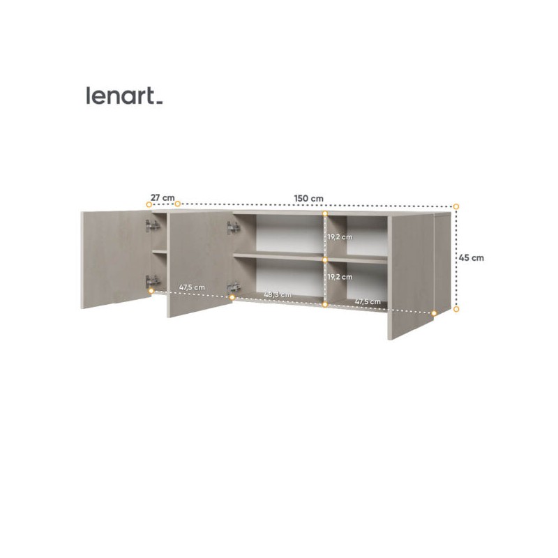 Szafka wisząca Teen Flex TF-09 Lenart