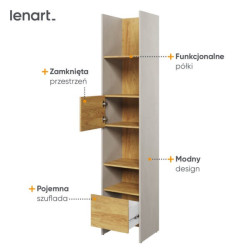 Regał Teen Flex TF02 Lenart Meble Regał Teen Flex TF02 Lenart Meble