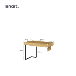 Biurko Teen Flex TF06L/P Lenart Meble Biurko Teen Flex TF06L/P Lenart Meble