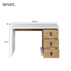 Biurko Simi MS-06 Lenart Meble Biurko Simi MS-06 Lenart Meble