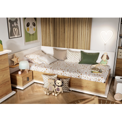 Szafka nocna Simi MS-08L Lenart Meble Szafka nocna Simi MS-08L Lenart Meble