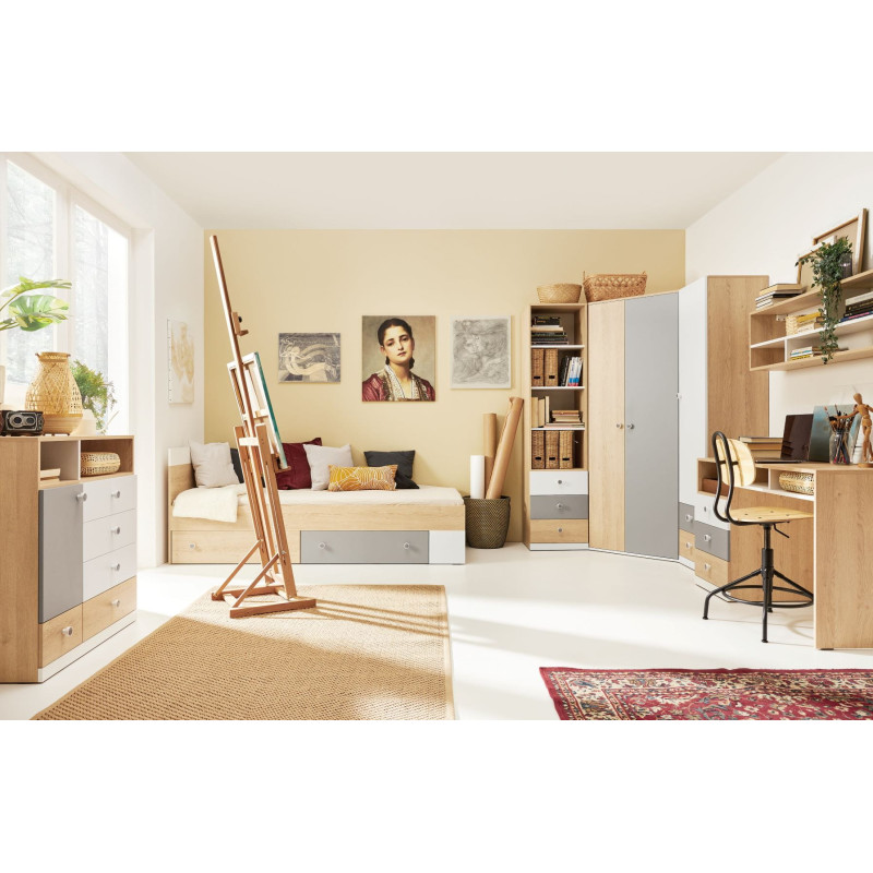Zestaw mebli do pokoju młodzieżowego PIXEL 3