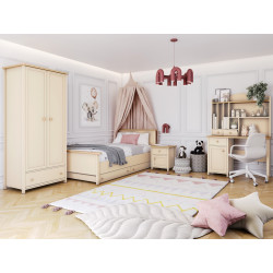 Zestaw mebli do pokoju dziecka STORY 3 Meble Młodzieżowe Beż
