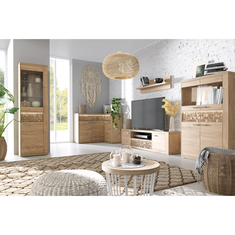 Zestaw Mebli Do Salonu NATURAL Ribbeck