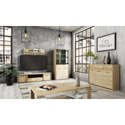 Zestaw Mebli Do Salonu MEDIOLAN Hikora Zestaw Mebli Do Salonu MEDIOLAN Hikora