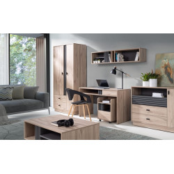 Zestaw Mebli Do Salonu Pokój dzienny ALLMO 3 dąb estana / Zestaw Mebli Do Salonu Pokój dzienny ALLMO 3 dąb estana /