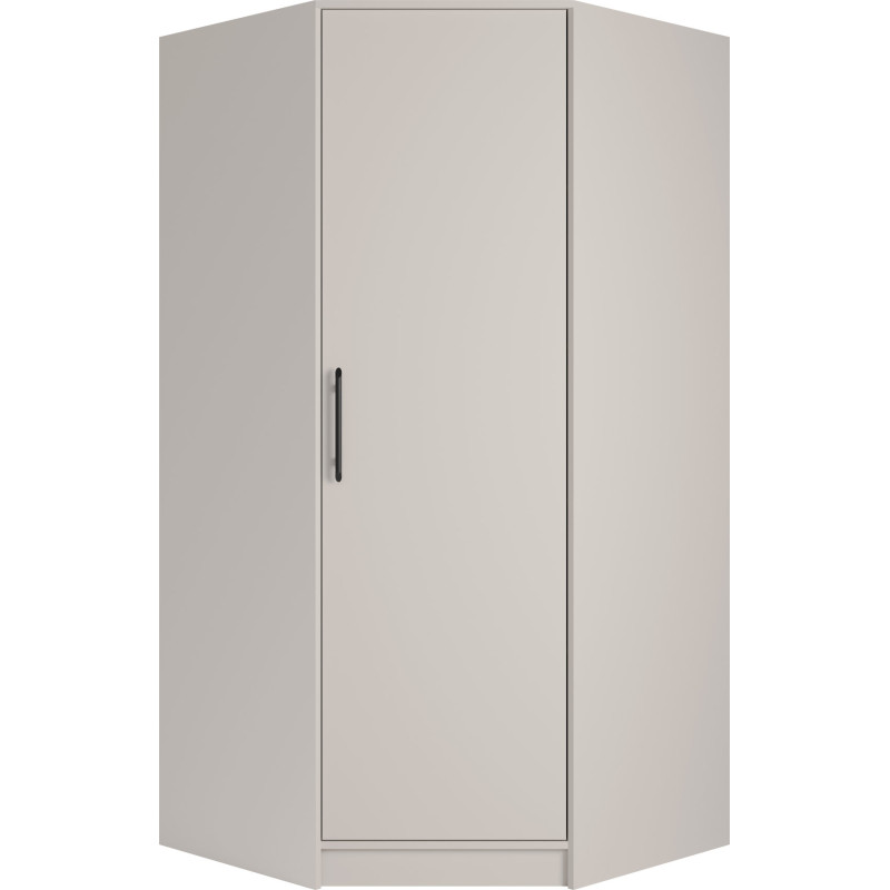 Jednodrzwiowa szafa narożna SR4 Smart Kaszmir Meblar Jednodrzwiowa szafa narożna SR4 Smart Kaszmir Meblar