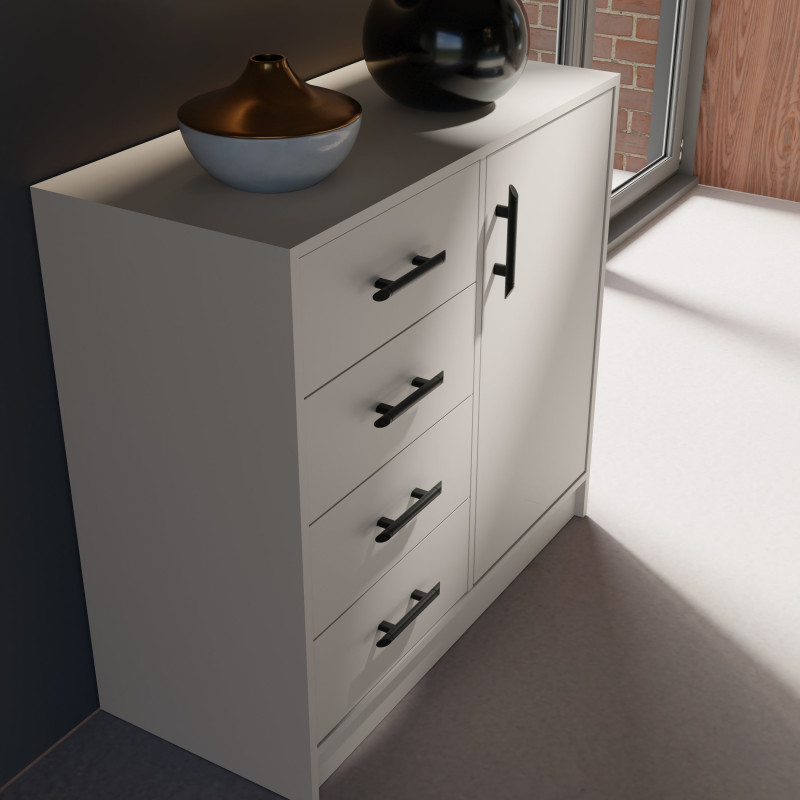 Kompaktowa komoda z szufladami SRK2 Smart Kaszmir Meblar