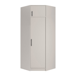 Nadstawka narożna do szafy SRN4 wraz z szafą SRN4 Smart Kaszmir Meblar Nadstawka narożna do szafy SRN4 wraz z szafą SRN4 Smart Kaszmir Meblar