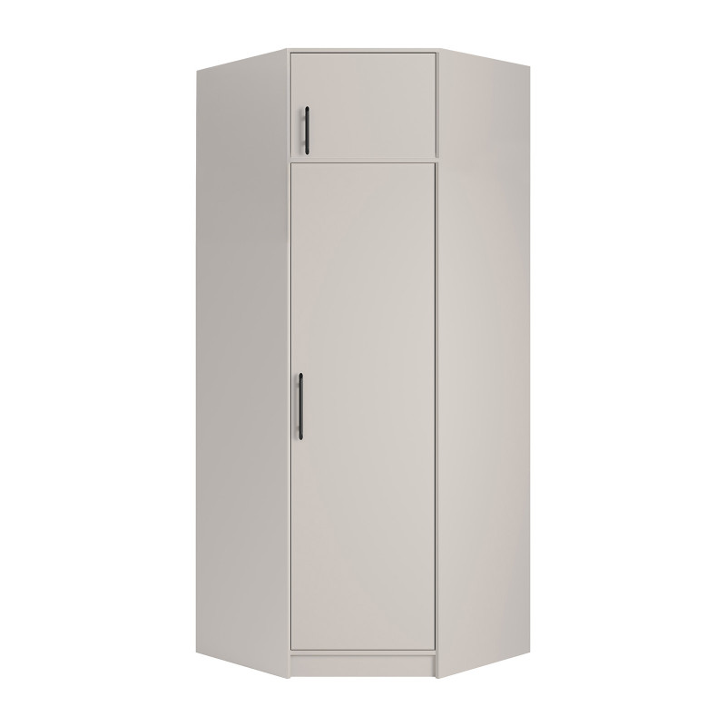 Nadstawka narożna do szafy SRN4 wraz z szafą SRN4 Smart Kaszmir Meblar