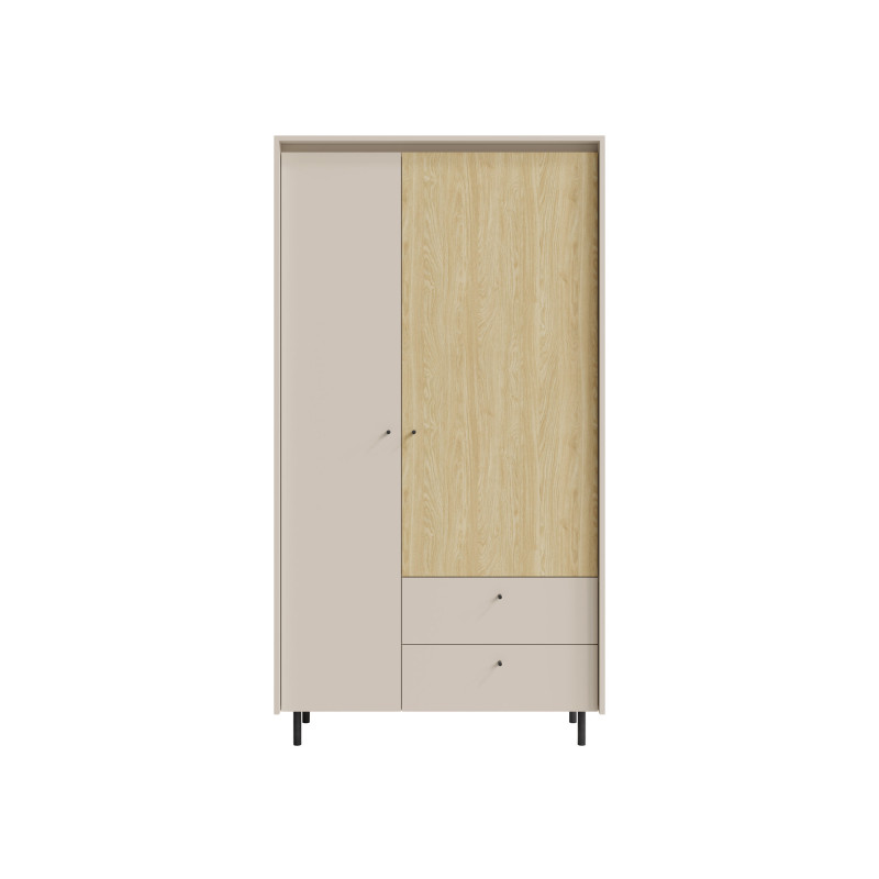 Szafa Malta ML13 beż piaskowy/dąb olejowany Meblar Szafa Malta ML13 beż piaskowy/dąb olejowany Meblar
