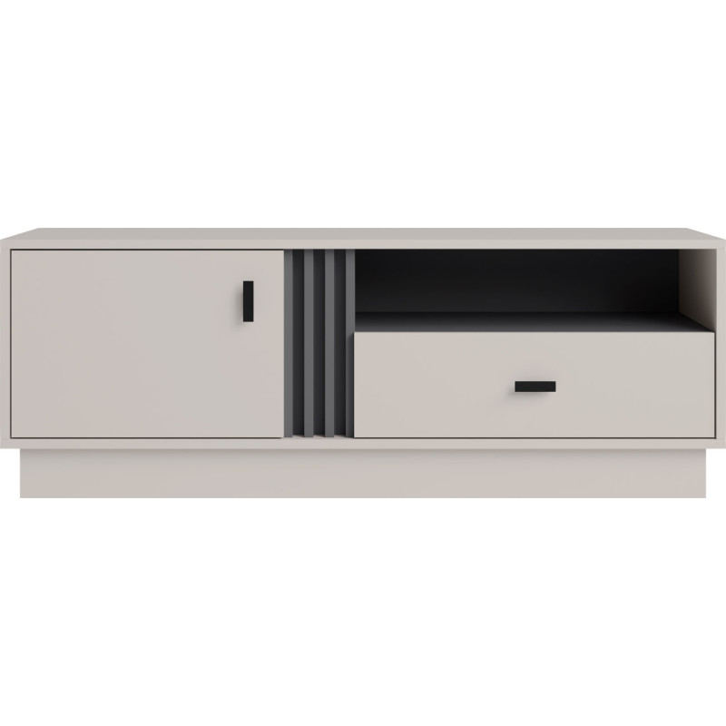 Szafka RTV 125 Allmo AL5 kaszmir/antracyt Meblar