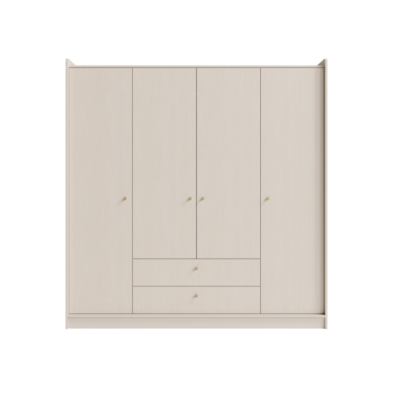 Szafa z szufladami Grande GR13 beż piaskowy Meblar Szafa z szufladami Grande GR13 beż piaskowy Meblar