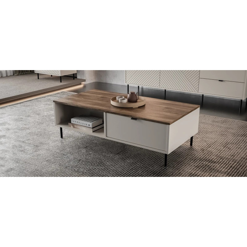 Ława Evo 2S Kaszmir / dąb castello Mebelbos