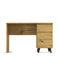 Biurko Borg 1D1S/120 Dąb artisan Mebelbos