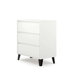 Komoda Borg 3S/70 Biały Mebelbos