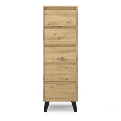 Komoda Borg 5S/40 Dąb artisan Mebelbos
