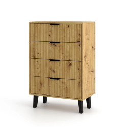 Komoda Borg Duo 4S/ Dąb artisan Mebelbos
