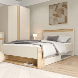 Stelaż łóżka 120 Wexlin WEXL1122-M820 Piaskowy/Dąb Mauvella