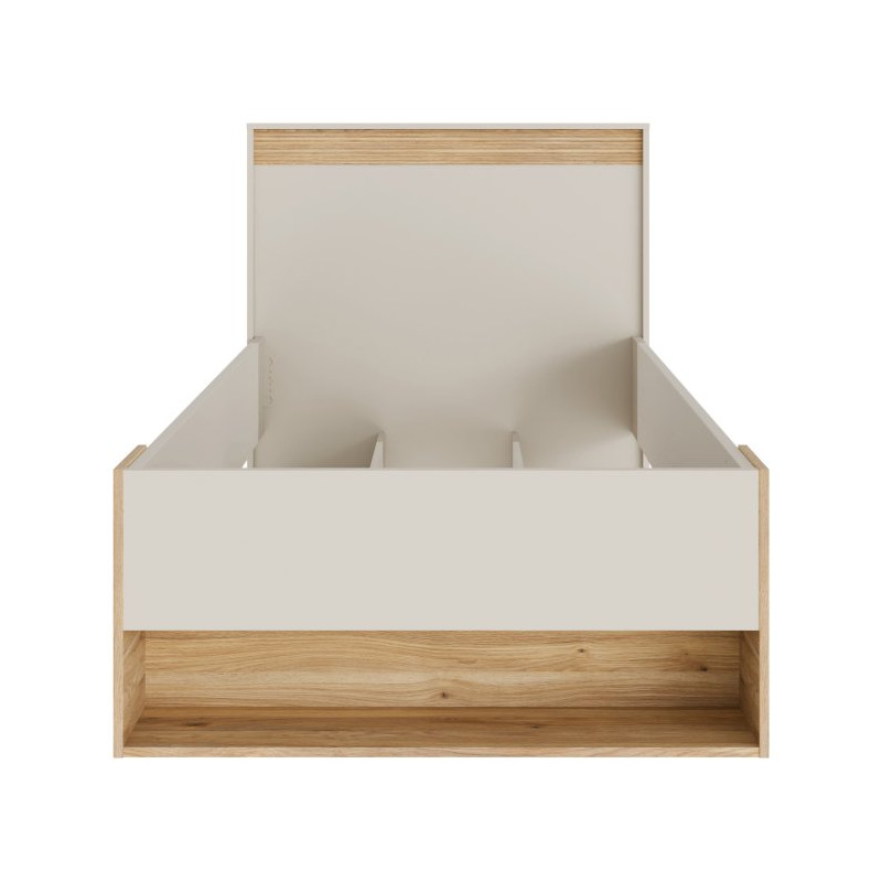 Łóżko 90 Wexlin WEXL1092-M820 Piaskowy/Dąb Mauvella Forte Łóżko 90 Wexlin WEXL1092-M820 Piaskowy/Dąb Mauvella Forte