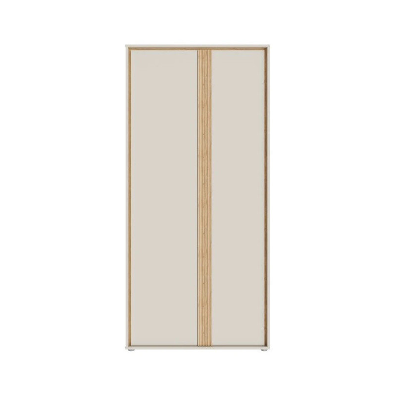 Szafa 90 cm Wexlin WEXS821-M820 Piaskowy/Dąb Mauvella Forte