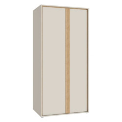 Szafa 90 cm Wexlin WEXS821-M820 Piaskowy/Dąb Mauvella Forte
