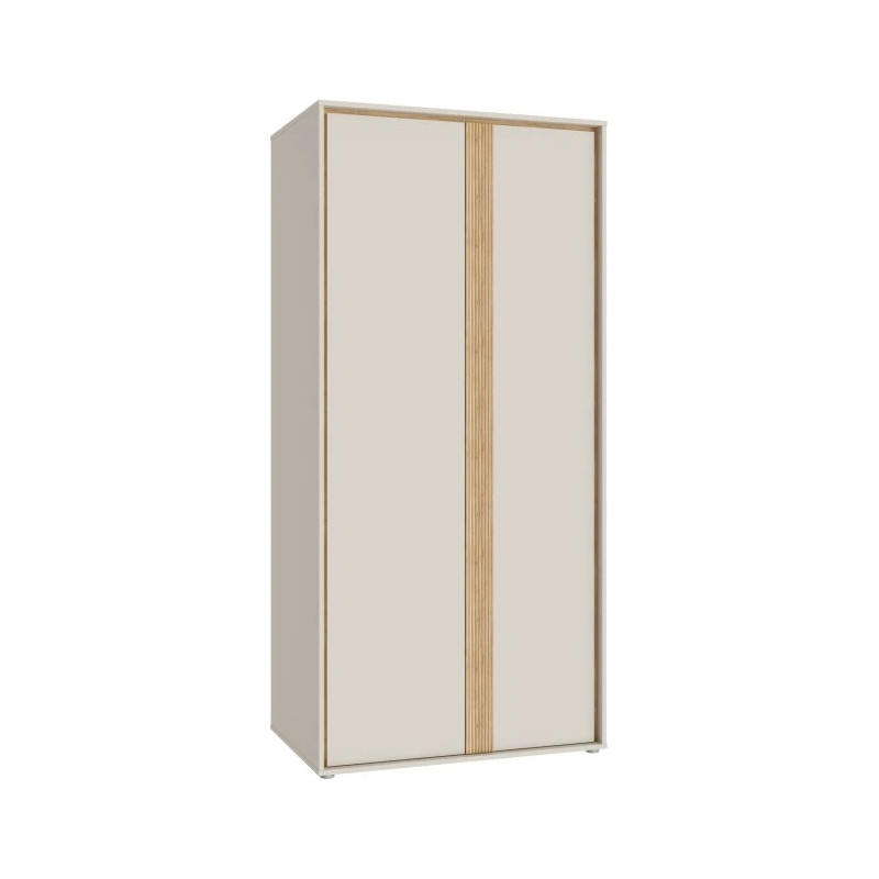 Szafa 90 cm Wexlin WEXS821-M820 Piaskowy/Dąb Mauvella Forte